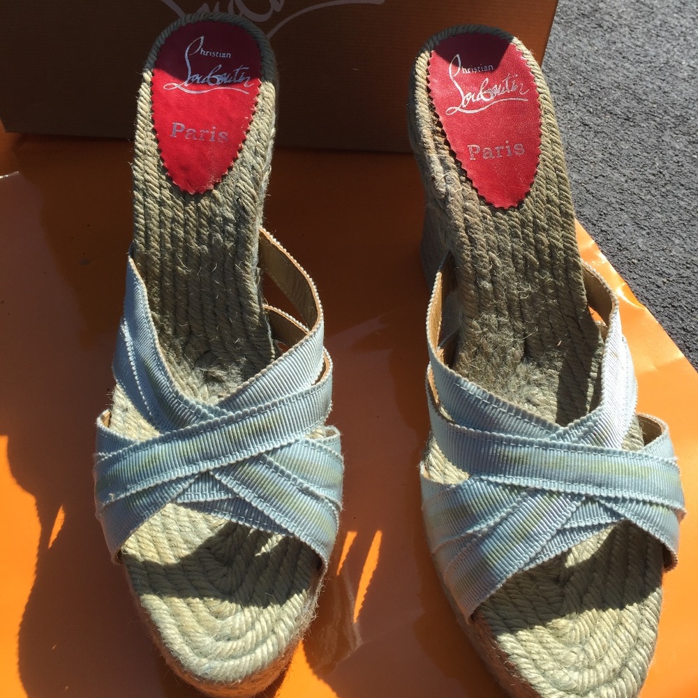 Christian Louboutin Espadrilles Wedges